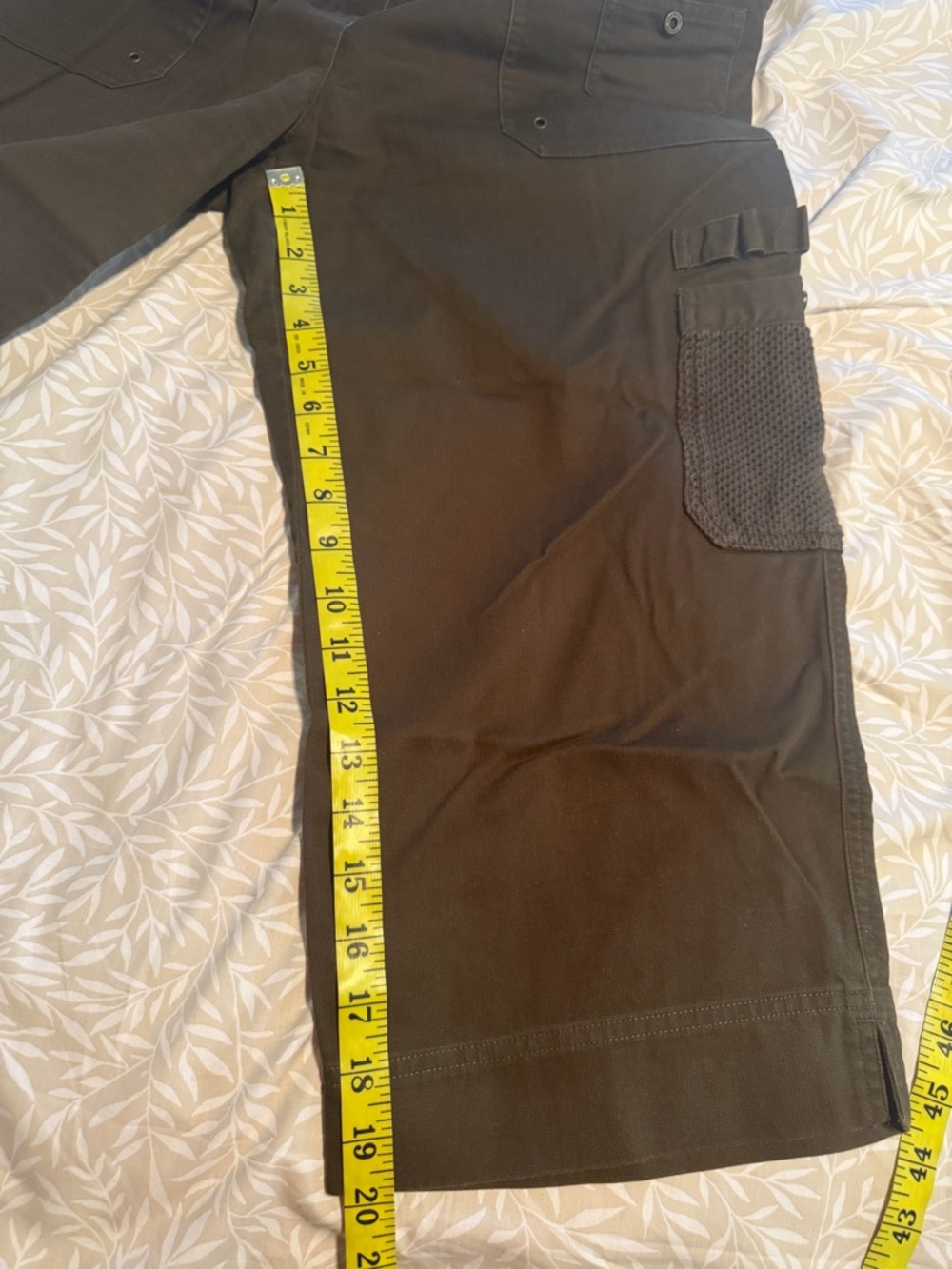 RALPH LAUREN OLIVE CARGO PANTS - Picture 6 of 8